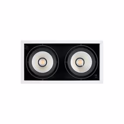 LEDVANCE SPOT MULTI 2 x 30W 3000K FL WT/BK Spot lumineux encastrable Noir, Blanc LED