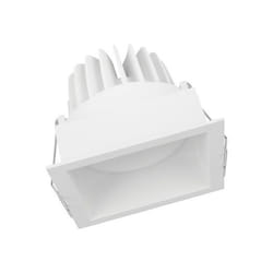 LEDVANCE SPOT SQUARE DK ADJ 8 W 3000 K WT Spot lumineux encastrable Blanc LED