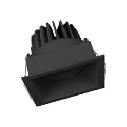 LEDVANCE SPOT SQUARE DK ADJ 8 W 3000 K BK Spot lumineux encastrable Noir LED