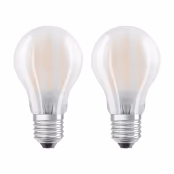 OSRAM - Boite de 2 LED std verre dépoli 7W E27 806lm 2700K chaud