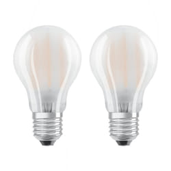 OSRAM - Boite de 2 LED std verre dépoli 7W E27 806lm 2700K chaud