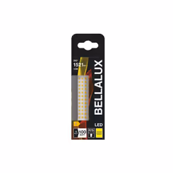 Ampoule LED BELLALAUX tubulaire, culot R7s, consomme 13W équivalent 100W, 1521 lumens, lumière blanc chaud 2700K, finition cl ...