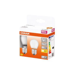 OSRAM - Led sphérique verre dépoli 4w e27 470lm 2700K chd bte 2