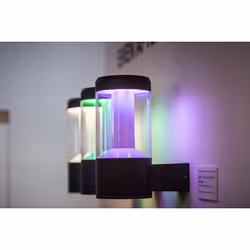 Osram SMART+ Modern Lantern Multicolour Piedestal extérieur/Lampadaire intelligent Bluetooth Gris 12 W