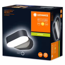 LEDVANCE ENDURA STYLE Mini Spot I Éclairage de spot extérieur Ampoule(s) non remplaçable(s) LED Gris