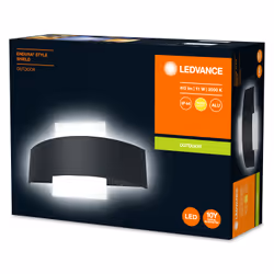 LEDVANCE ENDURA STYLE Shield Éclairage mural extérieur Ampoule(s) non remplaçable(s) LED Gris