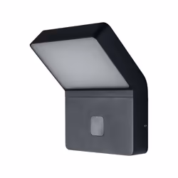 LEDVANCE Wide Sensor 12W, Éclairage mural extérieur, Gris foncé, Aluminium, Polycarbonate (PC), IP44, I, IK03