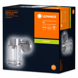 LEDVANCE ENDURA CLASSIC POST Éclairage mural extérieur E27 Acier