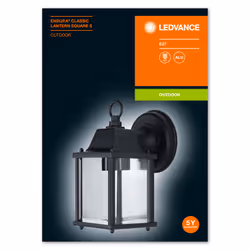 LEDVANCE ENDURA CLASSIC Éclairage mural extérieur E27 Noir
