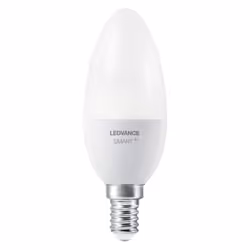 Osram SMART+ Candle Dimmable, Ampoule intelligente, ZigBee, Blanc, LED, E14, Blanc chaud