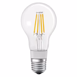 Osram SMART+ Filament Classic Dimmable, Ampoule intelligente, Bluetooth, Transparent, LED, E27, Blanc chaud