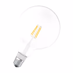 Osram Smart+ Filament, 5,5 W, 50 W, E27, 650 lm, 15000 h, Blanc chaud
