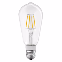 Osram Smart+ Filament, 5,5 W, 50 W, E27, 650 lm, 20000 h, Blanc chaud
