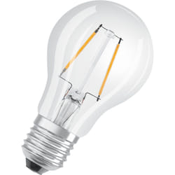Osram - Ampoule led Dimmable forme de piston classique, remplacement de 25 watts, E27, une forme, 2700 Kelvin, blanc chaud, verre transparent, pack