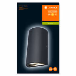 LEDVANCE ENDURA STYLE Éclairage mural extérieur Ampoule(s) non remplaçable(s) LED Noir