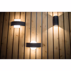 LEDVANCE ENDURA STYLE Éclairage mural extérieur Ampoule(s) non remplaçable(s) LED Noir - Vue supplémentaire 4