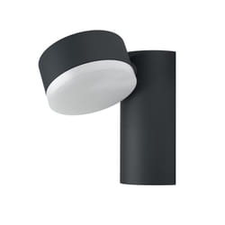 LEDVANCE Endura Style Spot Round Éclairage mural extérieur LED Noir, Gris