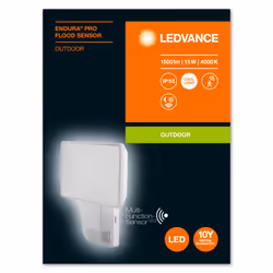 LEDVANCE ENDURA PRO FLOOD 15 W LED Blanc