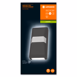 LEDVANCE ENDURA PRO Éclairage mural extérieur Ampoule(s) non remplaçable(s) LED Gris