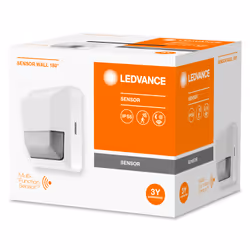 LEDVANCE SENSOR WALL 180DEG Capteur infrarouge passif (PIR) Avec fil Mur Blanc