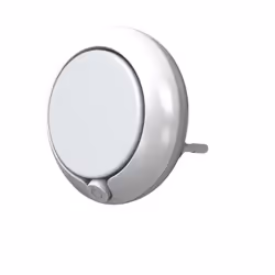 Osram Lunetta Round, Veilleuse à brancher, Blanc, ABS, Polycarbonate (PC), Blanc chaud, Chambre à coucher, Chambre d'enfant,  ...
