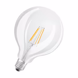 Osram Retrofit Classic Globe, 7 W, 60 W, E27, 806 lm, 15000 h, Blanc chaud