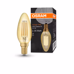 LEDVANCE 4058075293434 ampoule LED Lumière chaude 2400 K 4 W E14 F