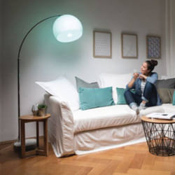 OSRAM BTE2 Ampoule LED STAR+ Std RGBW dép radiateur var 9W=60 E27 ch