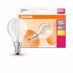 LEDVANCE 4058075434349 ampoule LED Blanc chaud 2700 K 1,5 W E14 F