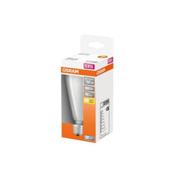 Led edison dépolie fil. 7w e27 730lm 2700K chaud bte 1 - Osram