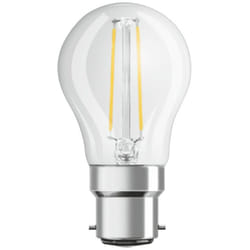 Retrofit Classic led B22d P45 Boule Filament Claire 4W - Osram