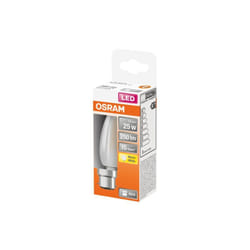 Ledvance - osram - led flamme verre dépoli 2.5w B22 250lm 2700K chd bte 1