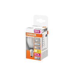 Osram - led sphérique verre dépoli dim. 5w E14 470lm 2700K bte 1