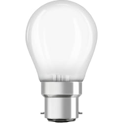 4058075437104 led cee e (a - g) B22d forme de poire 4 w = 40 w blanc chaud (ø x l) 45 mm x 76 mm 1 pc(s) Y643353 - Osram