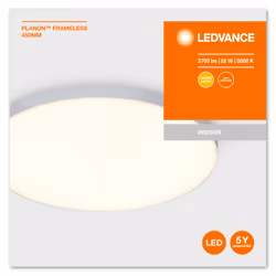 LEDVANCE PLANON Frameless On-Off éclairage de plafond Blanc Ampoule(s) non remplaçable(s) LED E