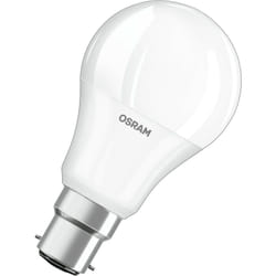 Lampe led Culot: B22d Blanc chaud 2700 k 8,50 w remplacement pour 60 w Incandescent bulb dépolie led base classic a - Osram