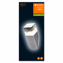 LEDVANCE ENDURA STYLE CRYSTAL Éclairage mural extérieur Ampoule(s) non remplaçable(s) LED Acier