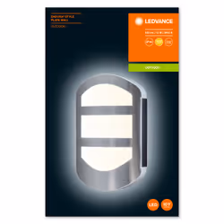 LEDVANCE ENDURA STYLE PLATE Éclairage mural extérieur Ampoule(s) non remplaçable(s) LED Acier