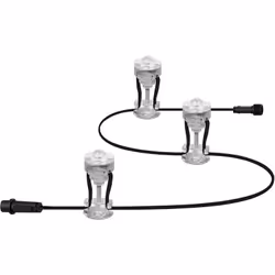 Points lumineux décoratifs pour une utilisation en extérieur. Caractéristiques produit: Indice de protection (spot) : IP65. I ...