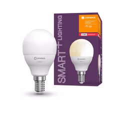 LEDVANCE ZigBee SMART+, 40 W, E14, 470 lm, 20000 h, Blanc chaud