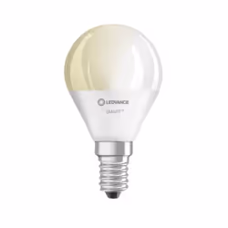 LEDVANCE 00217491, Ampoule intelligente, Wi-Fi, Acier inoxydable, Blanc, E14, Blanc chaud, 5 W