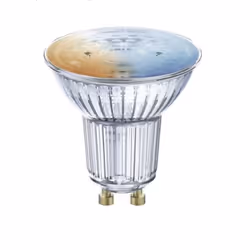 LEDVANCE 00217610, Ampoule intelligente, Wi-Fi, Acier inoxydable, LED, GU10, 2700 K