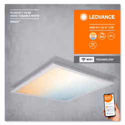 LEDVANCE SMART+ Planon Plus Éclairage de plafond intelligent Wi-Fi Blanc