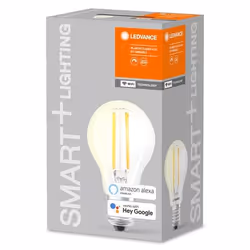 LEDVANCE SMART+ WiFi Filament Classic Dimmable Ampoule intelligente 6 W Transparent Wi-Fi