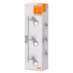 LEDVANCE SPOT Spot d'éclairage de surface Argent GU10 LED 2,6 W F