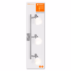 LEDVANCE SPOT, Spot d'éclairage de surface, G9, 3 ampoule(s), LED, 5,7 W, Argent