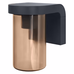LEDVANCE ENDURA CLASSIC CASCADE, Éclairage mural extérieur, Gris, Aluminium, Verre, IP44, Façade, Allée, Patio, I