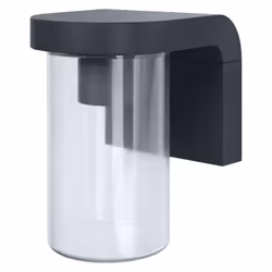 LEDVANCE ENDURA Classic Cascade, Éclairage mural extérieur, Gris, Aluminium, Verre, IP44, Façade, Allée, Patio, I