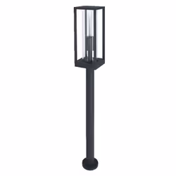 LEDVANCE ENDURA Frame, Piedestal extérieur/Lampadaire, Gris, Aluminium, Verre, IP44, Entrée, Façade, Allée, Patio, I