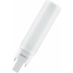Osram - dulux d 18 Ampoule led pour culot G24D-2, 7 watt, 640 lumen, blanc chaud (3000K), orientable, en remplacement de l'ampoule Dulux